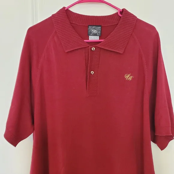 NWOT Nike SB skateboarding goodfellas mafia pack maroon polo collared shirt XL